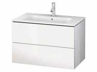 Duravit l-cube vanity unit with 2 drawers