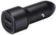 Samsung EP-L1100NBEGWW, Samsung 2x 15W Car Charger Duo - Black