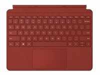 Surface Go Type Cover - keyboard - with trackpad accelerometer - German - poppy red