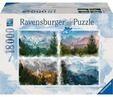 Ravensburger 16137, Ravensburger Castle Through The Seasons (18000)
