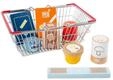Small Foot 11443, Small Foot - Wooden Play Food in Shopping Basket