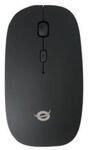 CONCEPTRONIC LORCAN01B 4-Tasten Bluetooth Maus sch - Maus (Schwarz)