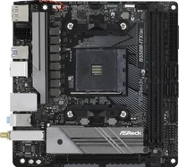 ASRock 90-MXBDH0-A0UAYZ, ASRock B550M-ITX/AC Mainboard - AMD B550 - AMD AM4 - DDR4