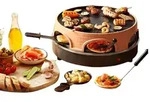 PO-113255.4 - pizza oven/raclette - terracotta orange