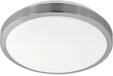 EGLO 96033, EGLO COMPETA 1 Wand- / Deckenleuchte, weiss, nickel-matt