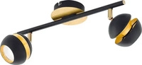 EGLO 95483, EGLO NOCITO Spot, schwarz, gold