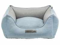 Lona bed square 60 × 50 cm light blue/grey