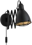EGLO TREBURLEY Wandleuchte, schwarz, gold