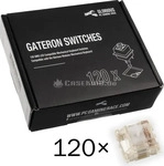 Glorious GAT-CLEAR, Glorious Gateron Clear Switches (120 pcs) - Schl&uuml;sselschalter