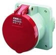 Mennekes Panel mounted recept. 63a5p6h400v ip44