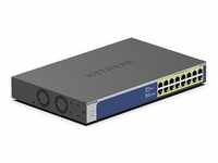 GS516PP-100EUS 16-Port Gigabit Ethernet High-Power PoE+ Unmanaged Switch (260W)