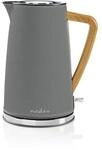 Nedis KAWK510EGY, Nedis Wasserkocher Wasserkocher - Graphite grey - 2200 W