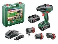 AdvancedImpact 18 cordless two-speed hammer drill: 2x battery charger accessories