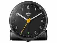 Braun BC01 - alarm clock - round - quartz - desktop - black