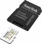 SANDISK SDSQQVR-032G-GN6IA, SANDISK MAX Endurance microSD/SD - 100MB/s - 32GB