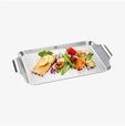 GEFU G89258, GEFU Barbecue-Grillpfanne, gro&szlig;, BBQ