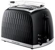 Russell Hobbs 26061-56, Russell Hobbs Toaster Honeycomb Black 2 Slice