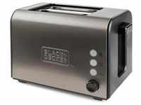 Black & Decker Toaster Toaster 2-Slice Brushed Steel
