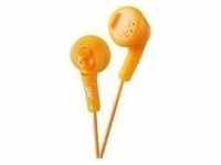 JVC HA-F160-D-E, JVC In Ear Gumy Headphones. Orange