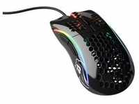 Model D - Glossy Weiß - Gaming Maus (Schwarz mit RGB)