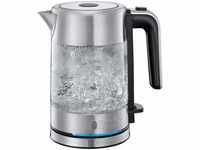Wasserkocher Compact Home 24190-70 - Glass/glossy stainless steel/black - 2200 W