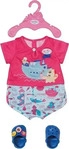 Baby Born 830628, Baby Born Bath Pyjamas und Clogs 43cm