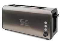 Black & Decker Toaster Toaster Long Slot Brushed