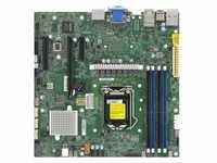 X12SCZ-F Mainboard - Intel W480 - Intel LGA1200 socket - DDR4 RAM - Micro-ATX