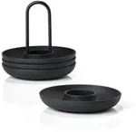 Denmark - Singles Egg Cups With Holder - Black