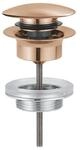 Grohe push-open waste set brushed warm sunset