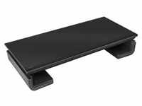 Ergonomic tabletop monitor riser 420-520 mm long 2x USB 3.0 1x USB-C 25 kg