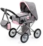 Doll's Pram City Star Grey (13633AA)
