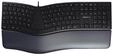 Cherry JK-4500GB-2, Cherry KC 4500 ERGO - Tastaturen - Englisch (UK) - Schwarz