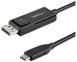 6.6 ft. (2 m) USB-C to DisplayPort 1.2 Cable - Bi-Directional - USB / DisplayPort