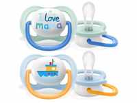Philips SCF080/01, Philips Avent SCF080/01 Ultra Air Pacifier 2-pack assorted colors