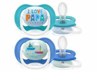 Avent SCF080/03 Ultra Air Pacifier 2-pack assorted colors