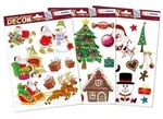 Set window pictures christmas children motives