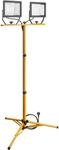 Pro LED work light with telescopic tripod 2 x 50 W b