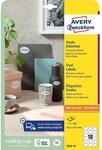 Avery Oval label permanent 63.5x42.3mm all printers