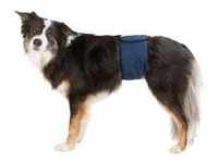 Diapers for male dogs mesh material S: 29-37 cm dark blue