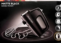 Russell Hobbs 24672-56, Russell Hobbs Handmixer Matte Black 24672-56 - 350 W