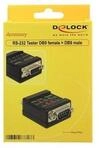 DeLOCK RS-232 Tester DB9 female > DB9 male