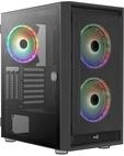 AeroCool ACCM-PB24133.11, AeroCool Geh Midi Graphite black v3 MicroATX/ATX/M -