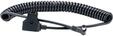 Atomos ATOMDTPCB2, Atomos D-Tap to DC Locked connector Barrel Coiled Cable for