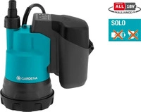 Gardena 14600-55, Gardena Battery-powered Submersible Pump 2000/2 18V P4A for...