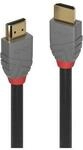 Lindy Anthra Line HDMI cable with Ethernet - 50 cm