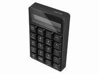 Wireless keypad with calculator Bluetooth V5.1 black - Numpad - Schwarz