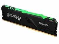 FURY Beast RGB DDR4-3600 C17 SC - 8GB