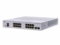 Business 250 Series CBS250-16T-2G - switch - 18 ports - smart - rack-mountable