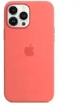 iPhone 13 Pro Max Silicone Case with MagSafe - Pink Pomelo